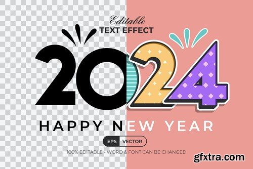 2024 New Year Text Effect Fun Style WVZZQUN 2024 New Year Text Effect Fun Style WVZZQUN