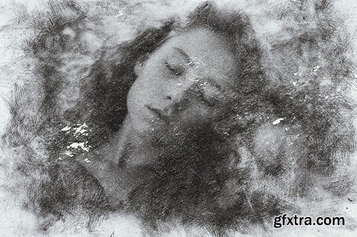 Pencil Sketch Photo Effect 7T85VVA Pencil Sketch Photo Effect 7T85VVA