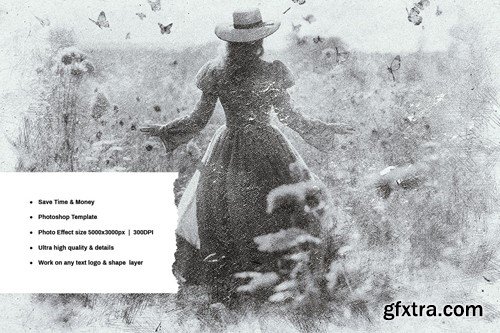 Pencil Sketch Photo Effect 7T85VVA Pencil Sketch Photo Effect 7T85VVA