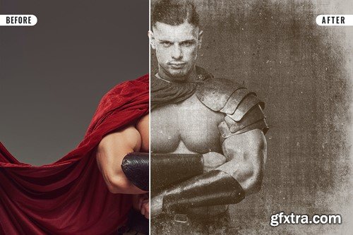 Vintage Photo Effect YX757YN Vintage Photo Effect YX757YN