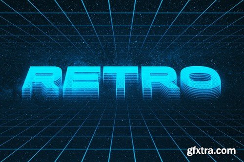 Retro Arcade Text Effect T3ECBK2 Retro Arcade Text Effect T3ECBK2