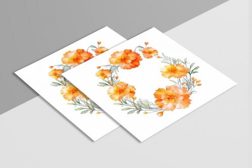 Deeezy - Watercolor Floral Flower Design