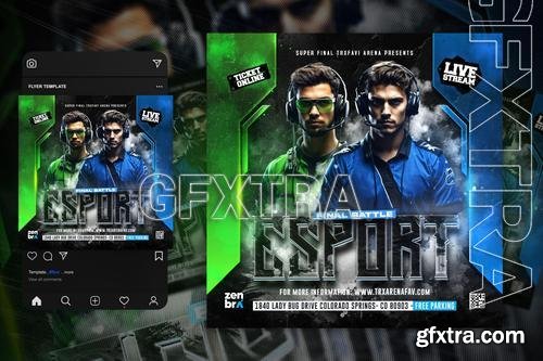 E-Sport Flyer Template S4R5PHJ E-Sport Flyer Template S4R5PHJ