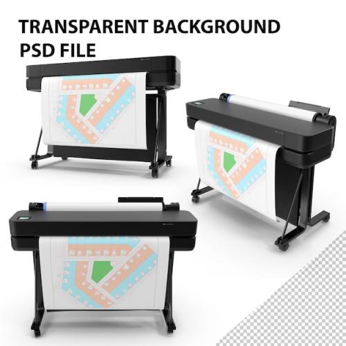 Wireless Plotter Printer Png