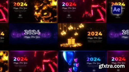 Videohive New Year Greetings Pack 49986596