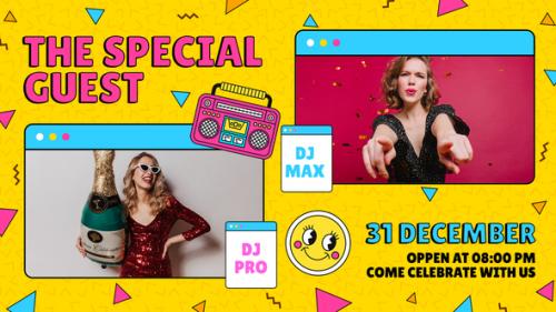 New Year Party Promo MOGRT - 49962939