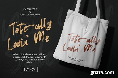 Broosh - Display Brush Font 4QB9BLN Broosh - Display Brush Font 4QB9BLN