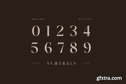 Mica Valo | Elegant Serif Font XG6XA3U