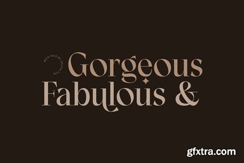 Mica Valo | Elegant Serif Font XG6XA3U