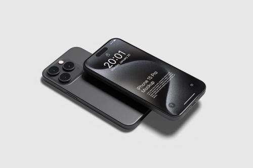 Smartphone 15 Pro Mockup Smartphone 15 Pro Mockup