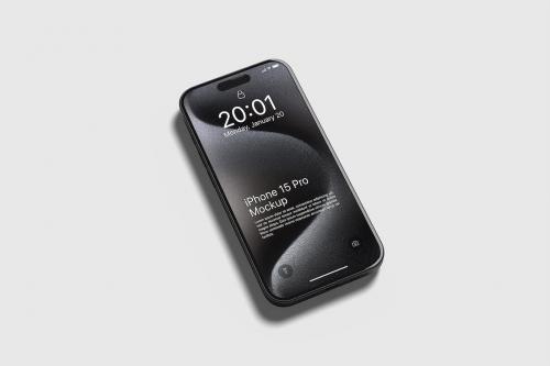 Smartphone 15 Pro Mockup Smartphone 15 Pro Mockup