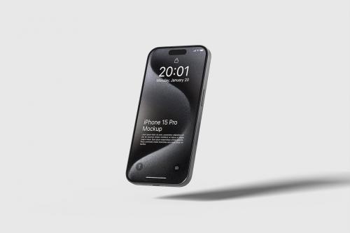 Smartphone 15 Pro Mockup Smartphone 15 Pro Mockup