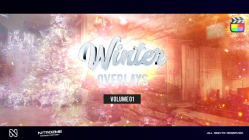 Winter Overlays Vol. 01 for Final Cut Pro X - 50007226