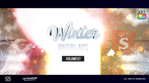 Winter Overlays Vol. 07 for Final Cut Pro X - 50007278