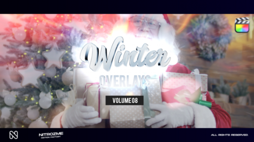 Winter Overlays Vol. 08 for Final Cut Pro X - 50007281