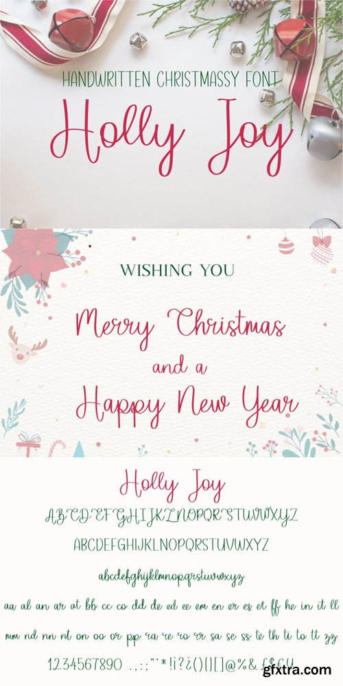 Holly Joy - Elegant Handwritten Font