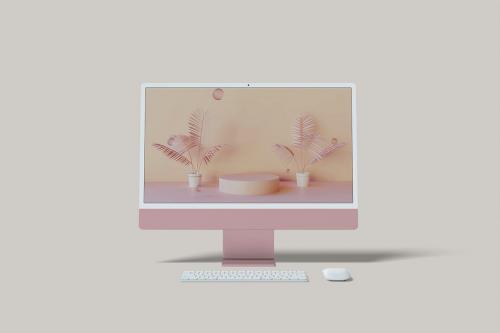 IMAC M1 MOCKUP