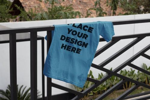 Hanging - T-Shirt Mockup