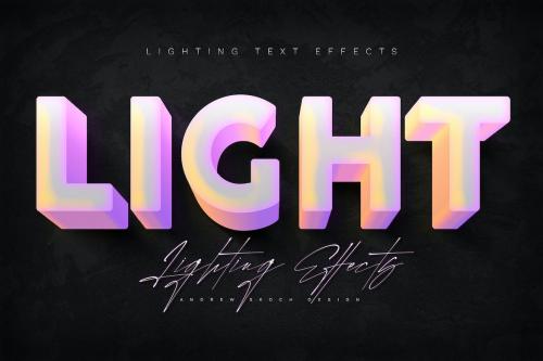 Double Light Text Effects Double Light Text Effects