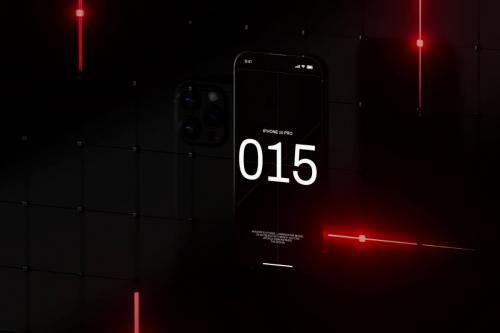 iPhone 15 Pro Mockup iPhone 15 Pro Mockup