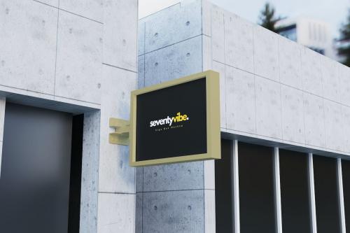 Sign Box Mockup Sign Box Mockup