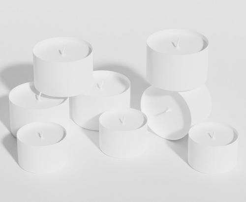 Stacked Candles Mockup Stacked Candles Mockup