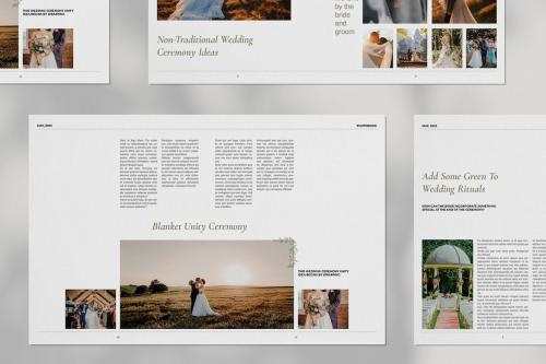 Wedding Photo Book Brochure Layout Wedding Photo Book Brochure Layout