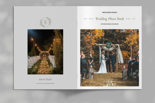 Wedding Photo Book Brochure Layout Wedding Photo Book Brochure Layout