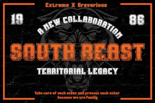 Croftler - Retro Rough Font Croftler - Retro Rough Font