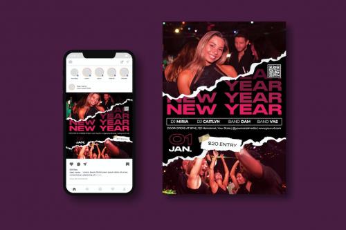 New Year Party Flyer