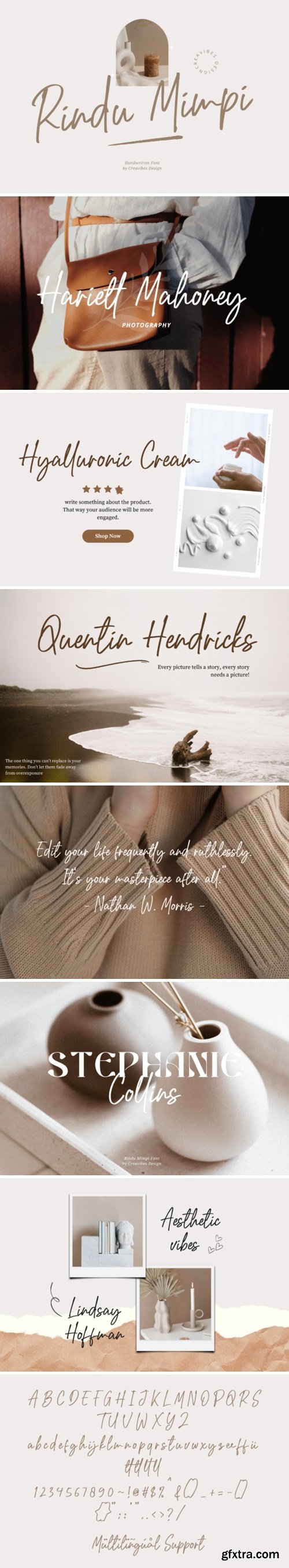 CM - Rindu Mimpi - Script Font 7550277 CM - Rindu Mimpi - Script Font 7550277