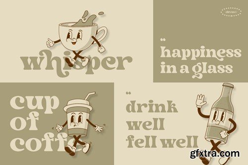 Sippin' Midweek | Typeface T4NHMT8