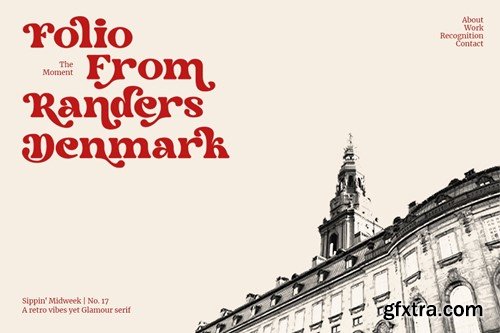 Sippin' Midweek | Typeface T4NHMT8