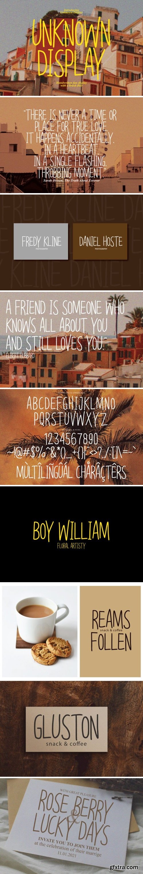 Unknown Display Font