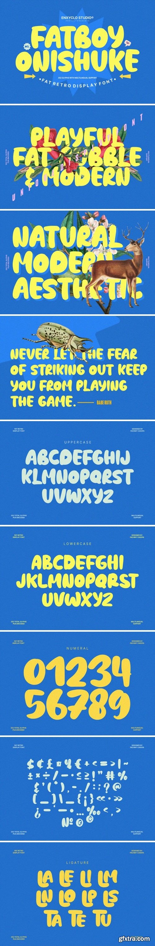 CM - NCL Fatboy Onishuke - Fat Retro 91910920 CM - NCL Fatboy Onishuke - Fat Retro 91910920