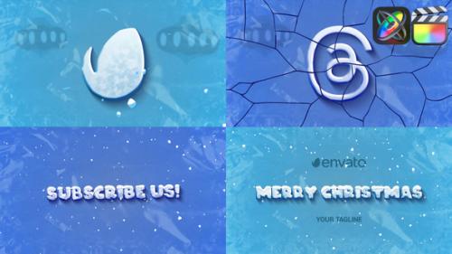Christmas Ice Logo for FCPX - 50004782