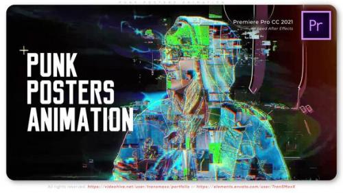 Punk Posters Animation - 50014262
