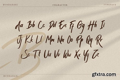 Bundadari - A Modern Handwritten X8E4UEY