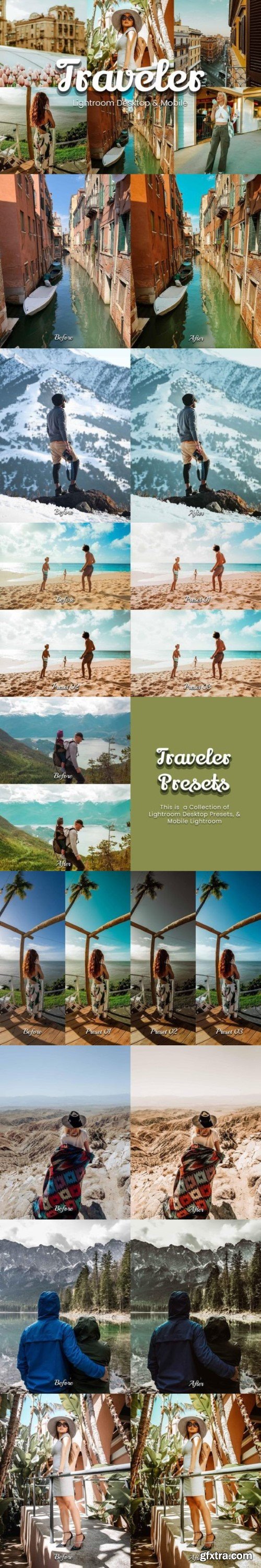 35 Traveler Desktop & Mobile Presets