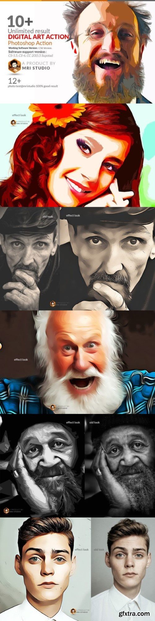 Digital Art Photoshop Action