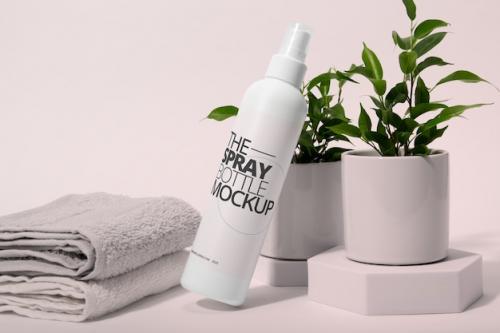 Spray Bottle Mockup Design Spray Bottle Mockup Design