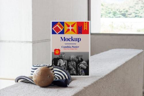 Cumbia Poster Design Mockup Cumbia Poster Design Mockup