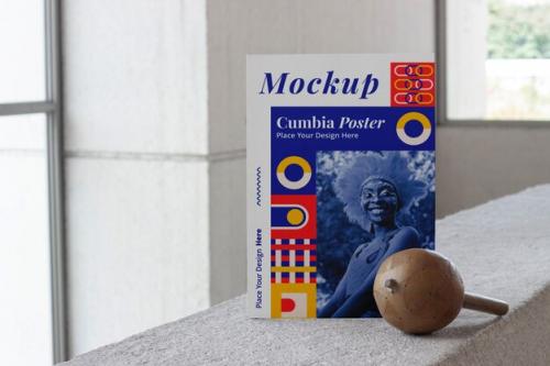 Cumbia Poster Design Mockup Cumbia Poster Design Mockup