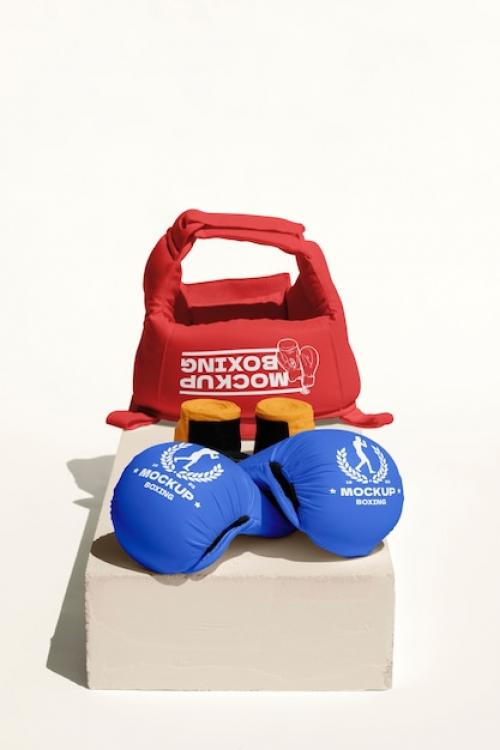 Boxing Set Mockup Design Boxing Set Mockup Design