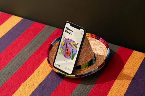 Device Mockup In Mexican Aesthetics