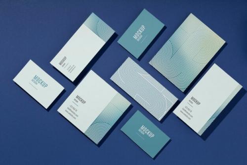 Stationery Optical Print Mockup Design Stationery Optical Print Mockup Design