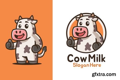 Cow Mascot Logo 15xAI