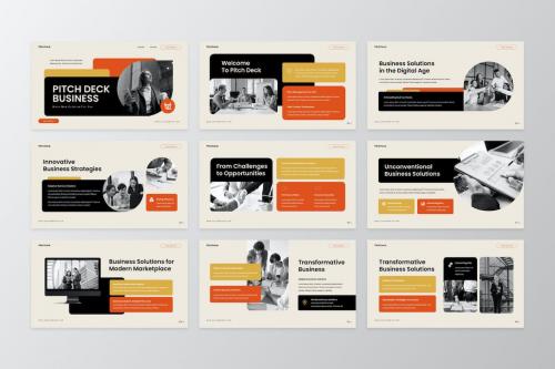 Pitch Deck Vintage PowerPoint Template Pitch Deck Vintage PowerPoint Template
