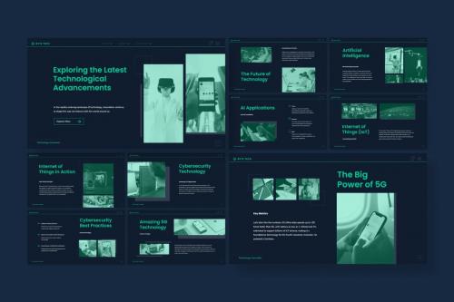 Technology Presentation Template PowerPoint