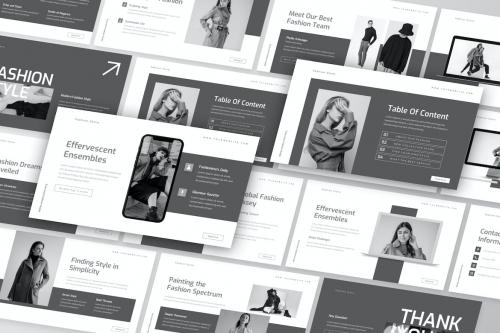 Fashion Style PowerPoint Template